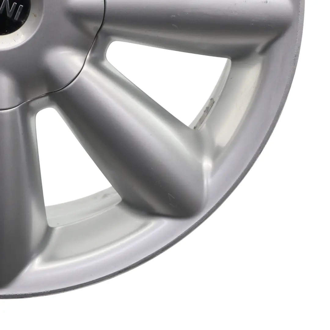 Mini R60 R61 Llanta De aleacion plateada 18" ET:52 7,5J Turbo Fan 126 - SKU 9803724-1 - Número de pieza 9803724