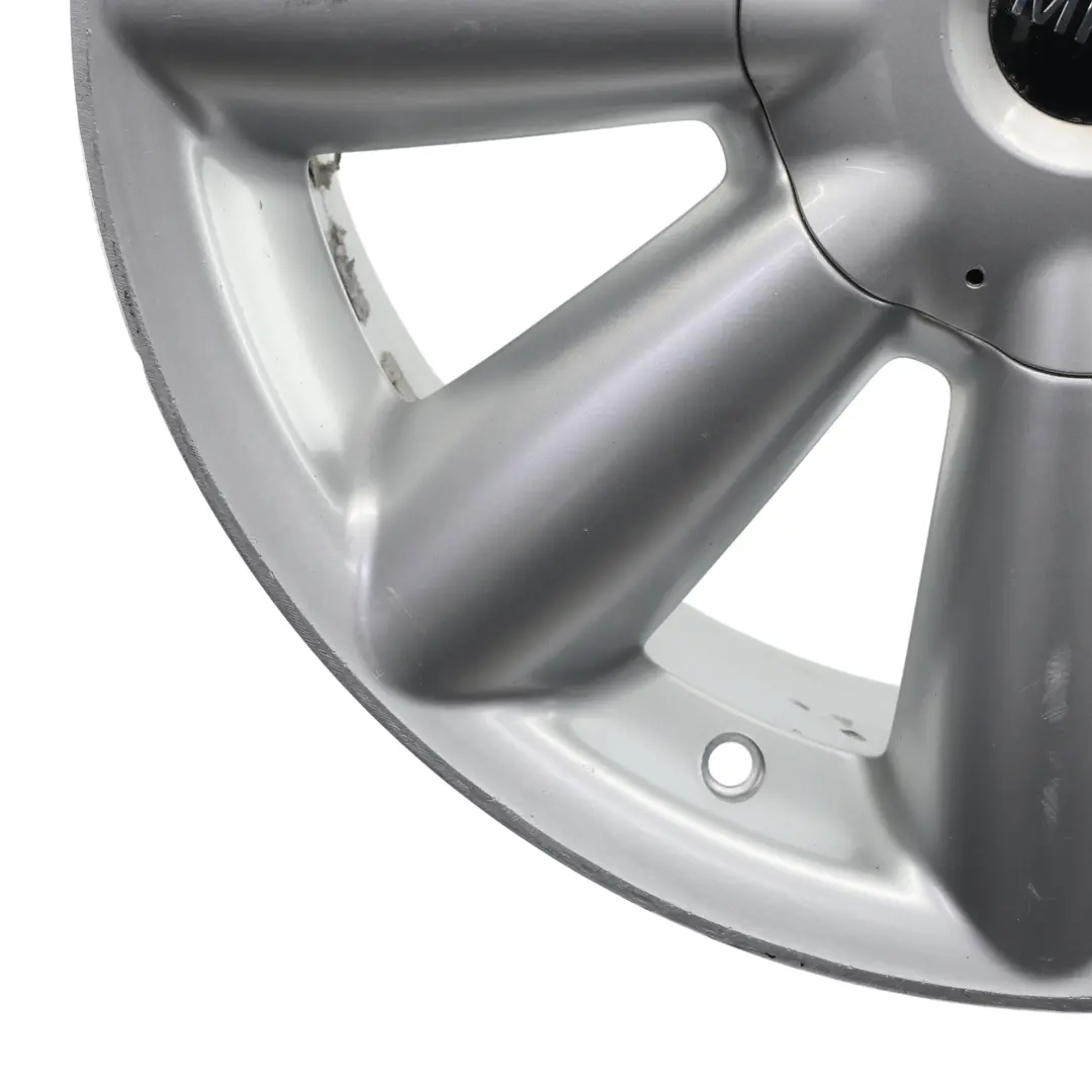 Mini Cooper R60 R61 Argento Cerchio In Lega 18" Et:52 7,5J Turbo Fan 126 - SKU 9803724-1 - Numero di parte 9803724