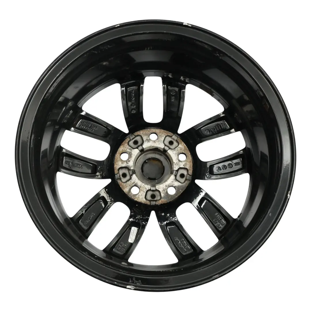 Mini Cooper R60 R61 Llanta Aleación Negra 17" 7J ET:50 5 Estrellas Radios 124 - SKU 9803726-5 - Número de pieza 9803726