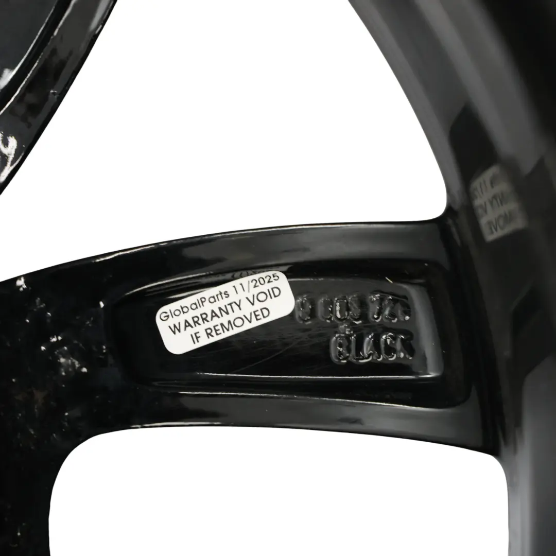 Mini Cooper R60 R61 Cerchio In Lega Nero 17" 7J ET:50 5-Star Double Spoke 124 - SKU 9803726-5 - Numero di parte 9803726