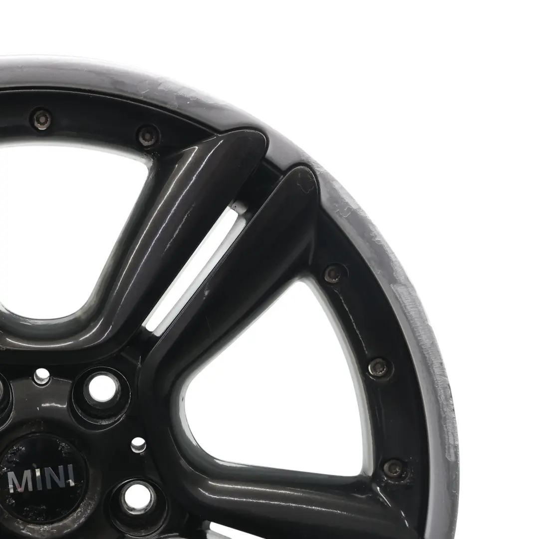 Rim Alloy Black 18" ET:52 7,5J 5-Star Double Spoke 127 to Mini Cooper R60 R61 Wheel with Part number 9803727 Mini Cooper R60 R61 Wheel Rim Alloy Black 18" ET:52 7,5J 5-Star Double Spoke 127 - SKU 9803727-4 - Part number 9803727