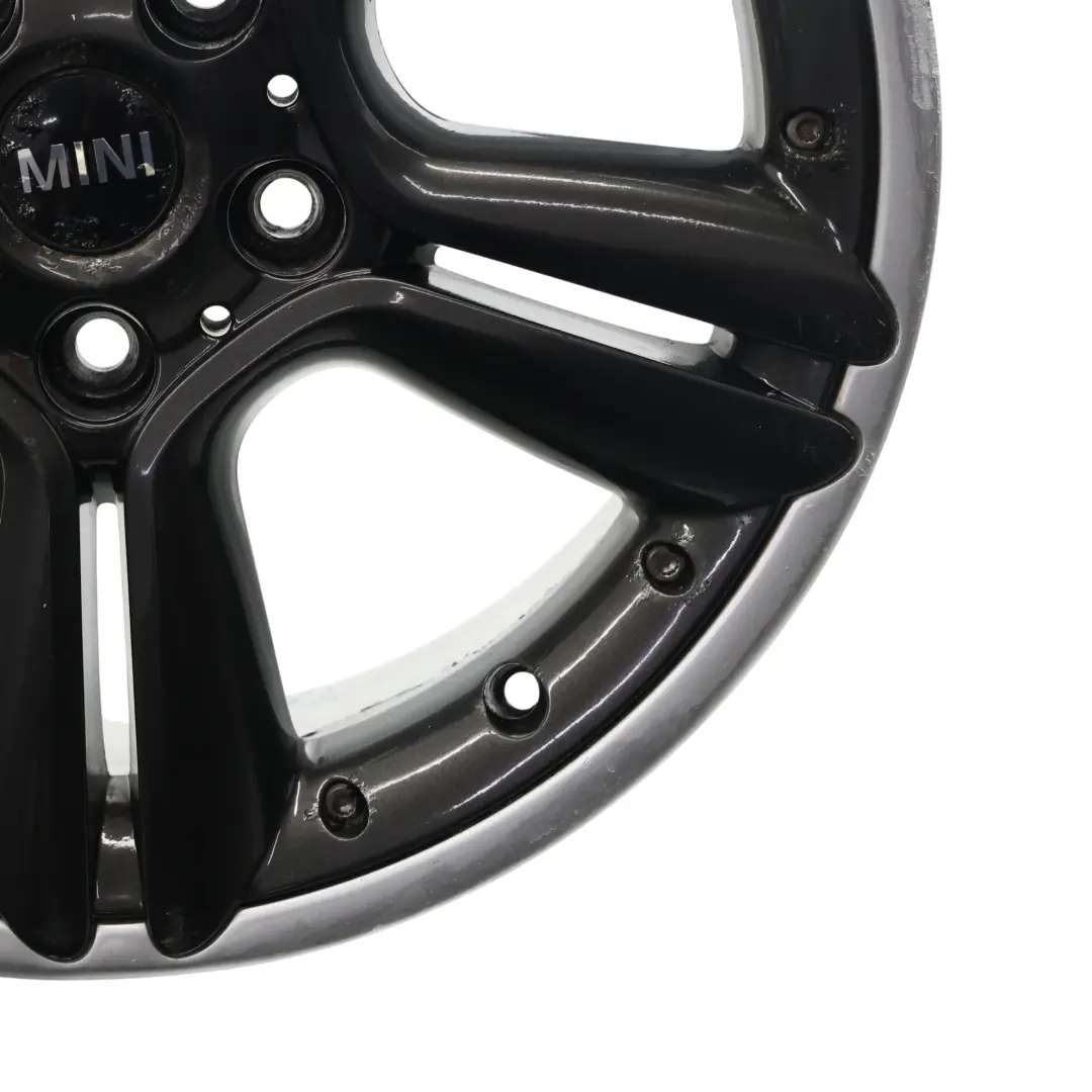 Mini Cooper R60 R61 Llanta Aleación Negra 18" ET:52 7,5J 5 Estrellas Radios 127 - SKU 9803727-4 - Número de pieza 9803727