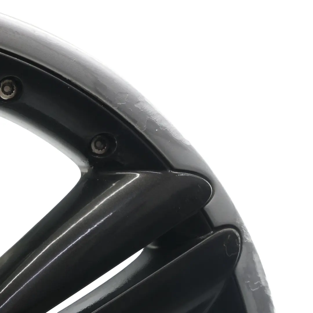 Mini Cooper R60 R61 Wheel Rim Alloy Black 18" ET:52 7,5J 5-Star Double Spoke 127 - SKU 9803727-4 - Part number 9803727