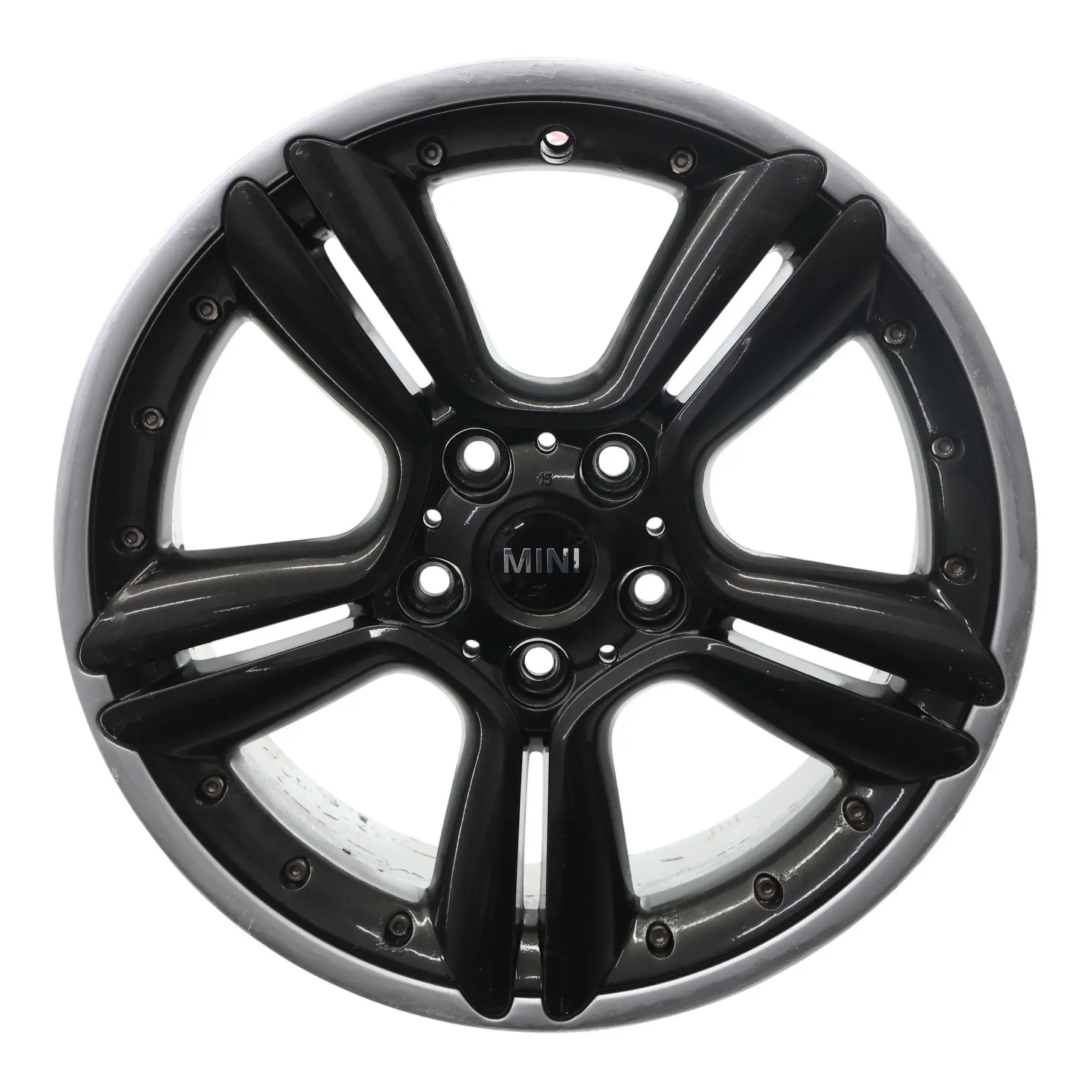 Mini Cooper R60 R61 Black Wheel Alloy Rim 18" ET:52 7,5J 5-Star Double Spoke 127