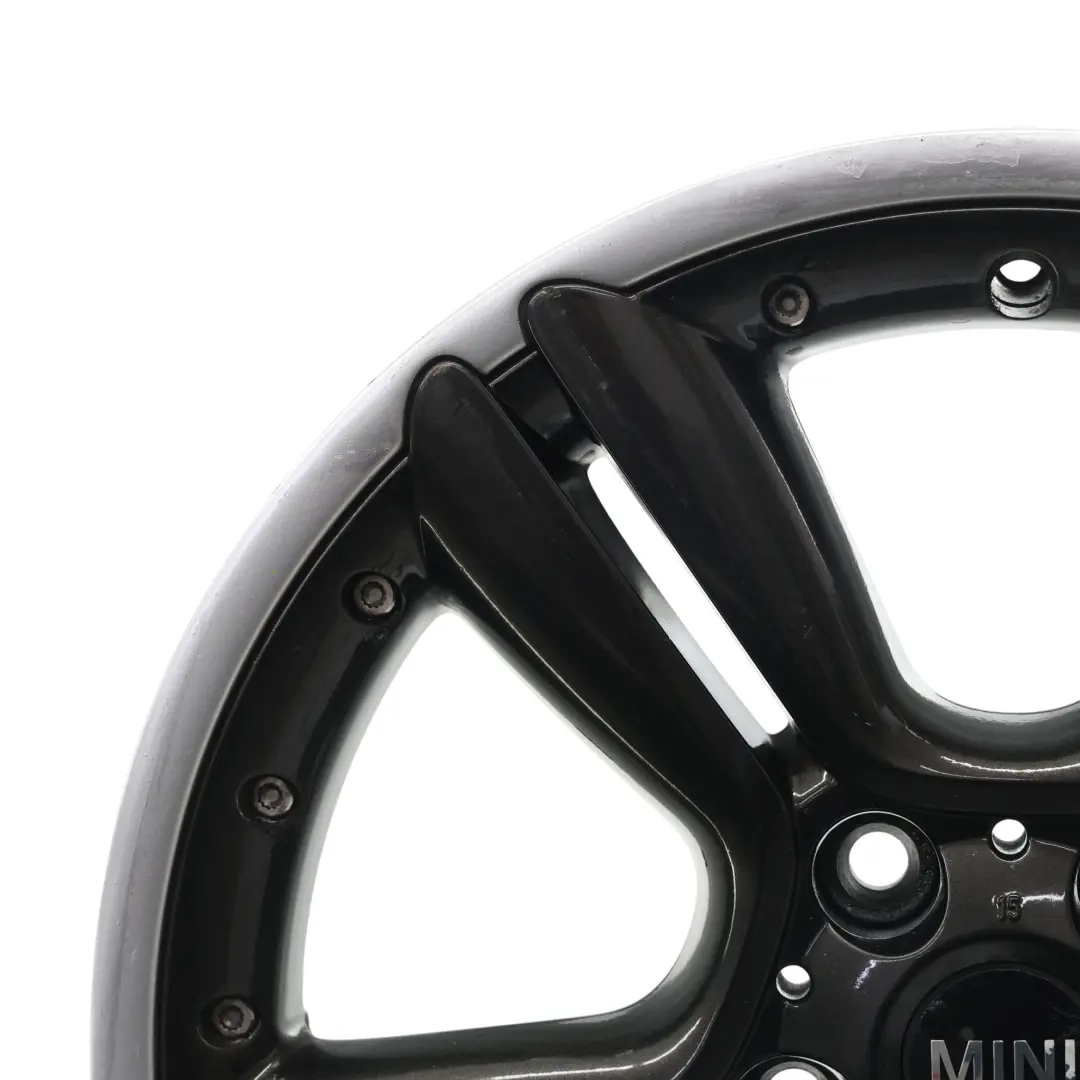 Alloy Rim 18" ET:52 7,5J 5-Star Double Spoke 127 to Mini Cooper R60 R61 Black Wheel with Part number 9803727 Mini Cooper R60 R61 Black Wheel Alloy Rim 18" ET:52 7,5J 5-Star Double Spoke 127 - SKU 9803727-7 - Part number 9803727