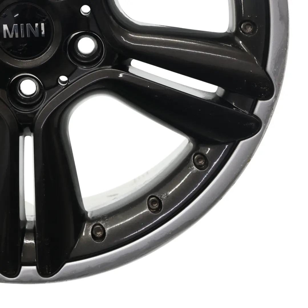 Alloy Rim 18" ET:52 7,5J 5-Star Double Spoke 127 to Mini Cooper R60 R61 Black Wheel with Part number 9803727 Mini Cooper R60 R61 Black Wheel Alloy Rim 18" ET:52 7,5J 5-Star Double Spoke 127 - SKU 9803727-7 - Part number 9803727