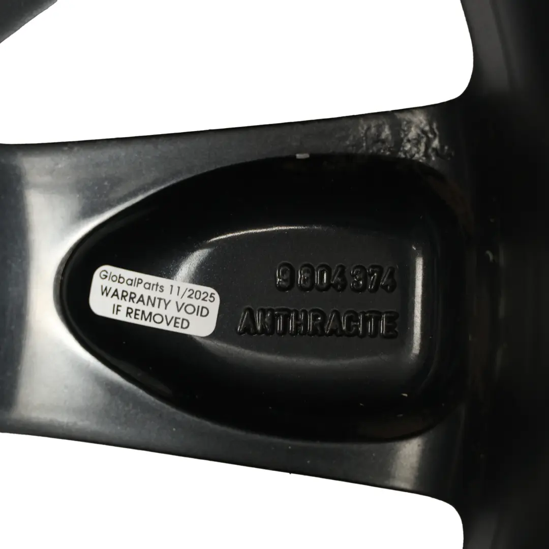 Mini Cooper R60 R61 Nero AlluMini o Cerchione IN Lega 18 " ET: 52 7,5J - SKU 9804374-1 - Numero di parte 9804374