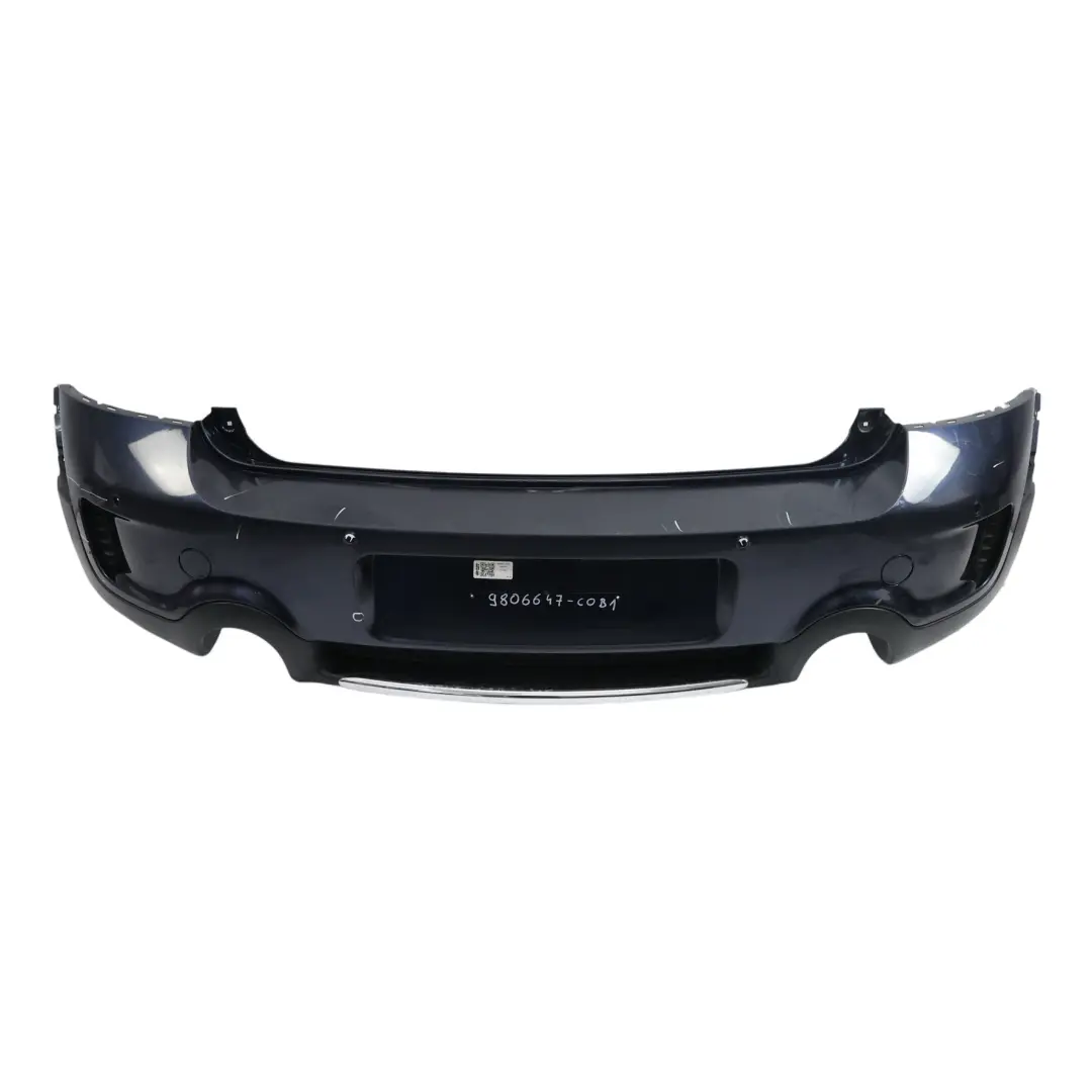 Mini Countryman R60 Rear Bumper Cooper S PDC Cosmic Blue Metallic - B13 - SKU 9806647-COB1 - Part number 9806647