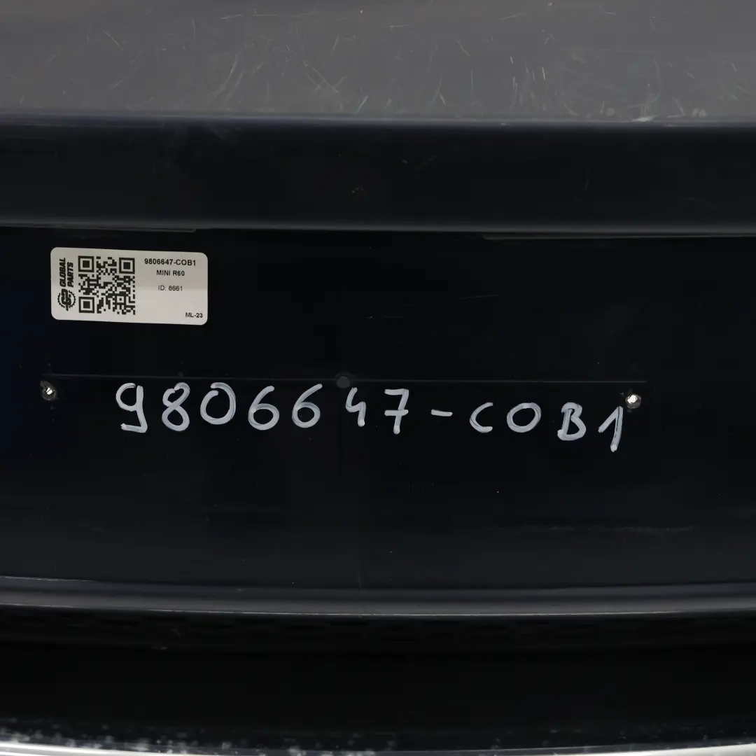 Mini Countryman R60 Rear Bumper Cooper S PDC Cosmic Blue Metallic - B13 - SKU 9806647-COB1 - Part number 9806647