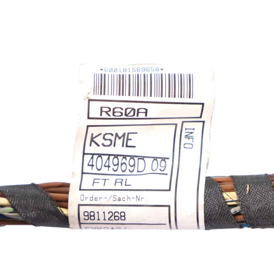 Driver's Side Door Wiring Harness Front Right O/S to Mini Countryman R60 with Part number 9811268 Mini Countryman R60 Driver's Side Door Wiring Harness Front Right O/S - SKU RHD-9811268 - Part number 9811268