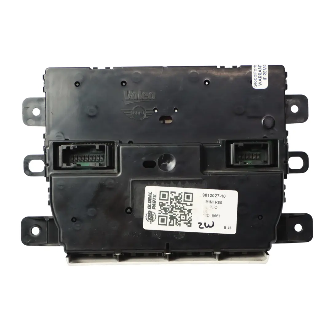Mini Cooper R60 Climatisation Automatique Chauffage Interrupteur - SKU 9812027-10 - Numéro de pièce 9812027