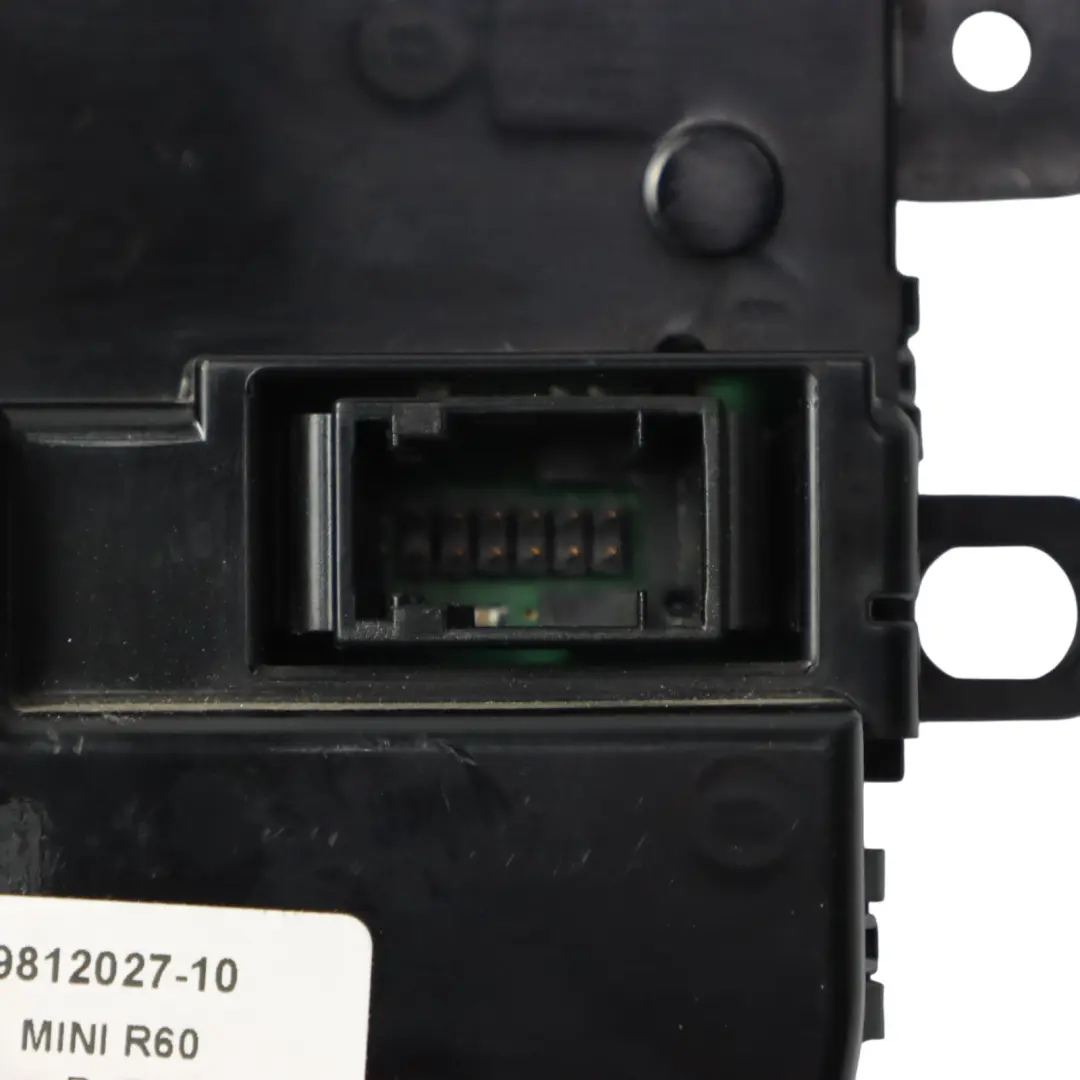 Mini Cooper R60 Klimaautomatik Heizungssteuergerät Schalter - SKU 9812027-10 - Teilenummer 9812027