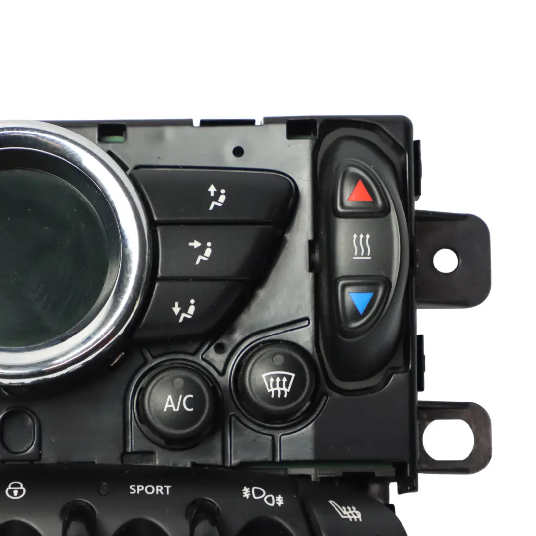 Aire Acondicionado Automático Calentador Unidad Control para Mini Cooper R60 con número de pieza 9812027 Mini Cooper R60 Aire Acondicionado Automático Calentador Unidad Control - SKU 9812027-10 - Número de pieza 9812027