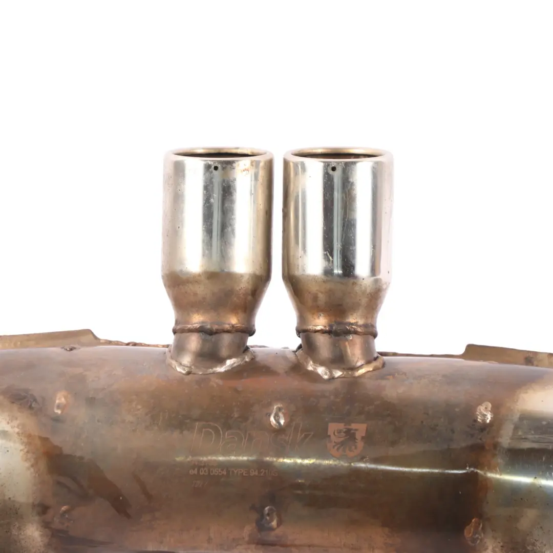 Exhaust Silencer Rear Muffler Box Dansk Motorsport 94.310S to Porsche Boxster 986 with Part number 98622094310S Porsche Boxster 986 Exhaust Silencer Rear Muffler Box Dansk Motorsport 94.310S - SKU 98622094310S - Part number 98622094310S