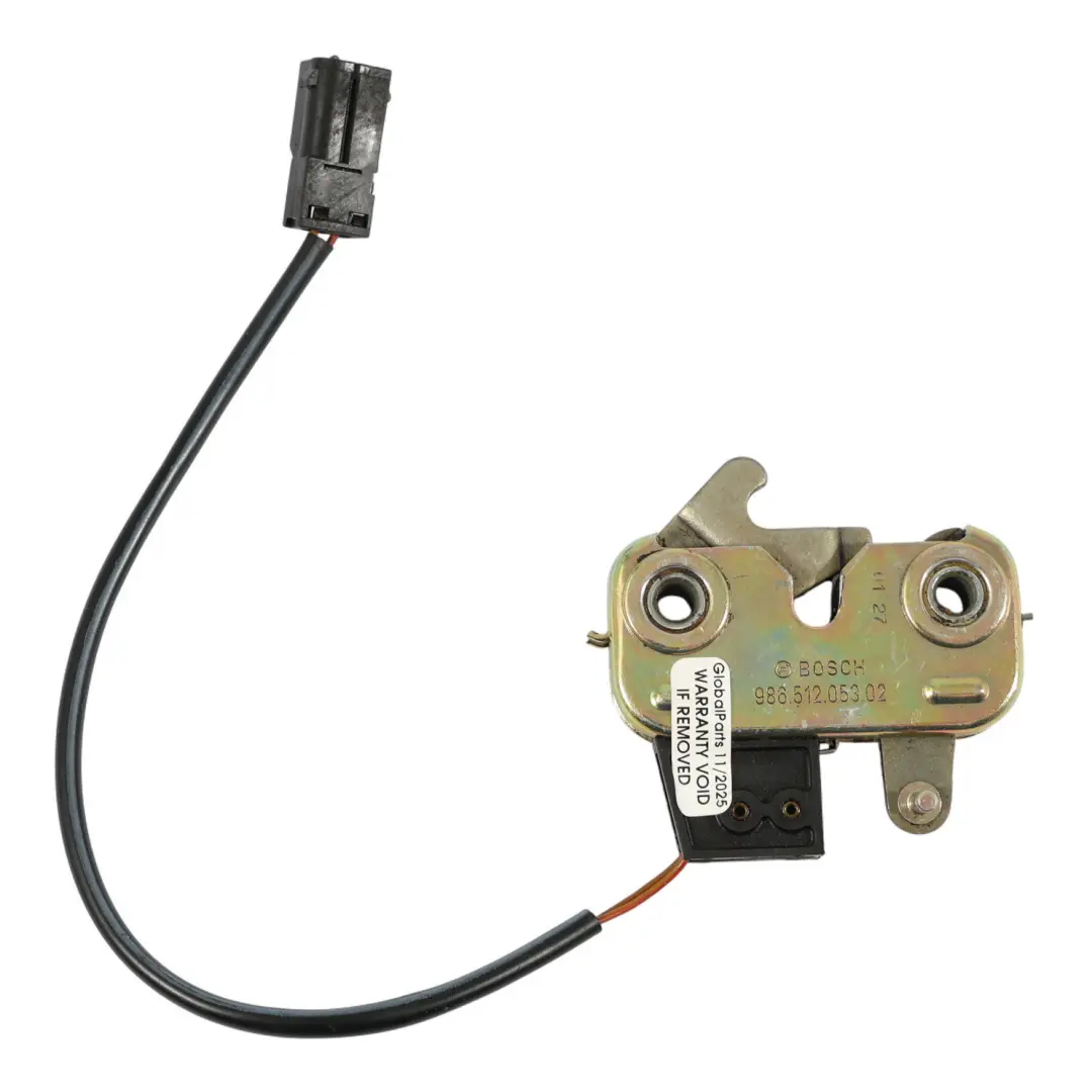 Porsche Boxster 986 Heckklappen Verschluss - SKU 98651205302 - Teilenummer 98651205302