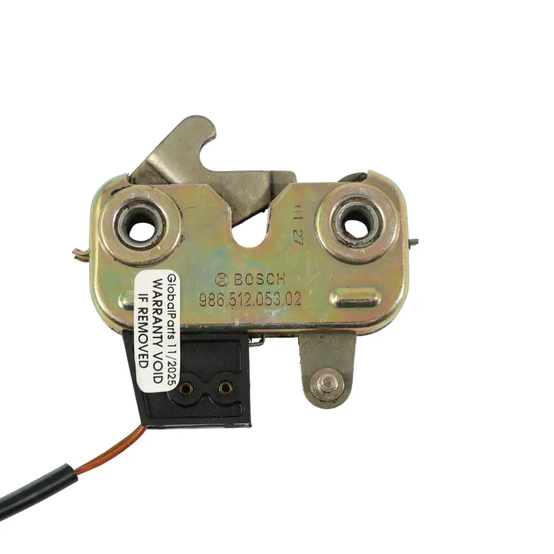 Porsche Boxster 986 Heckklappen Verschluss - SKU 98651205302 - Teilenummer 98651205302