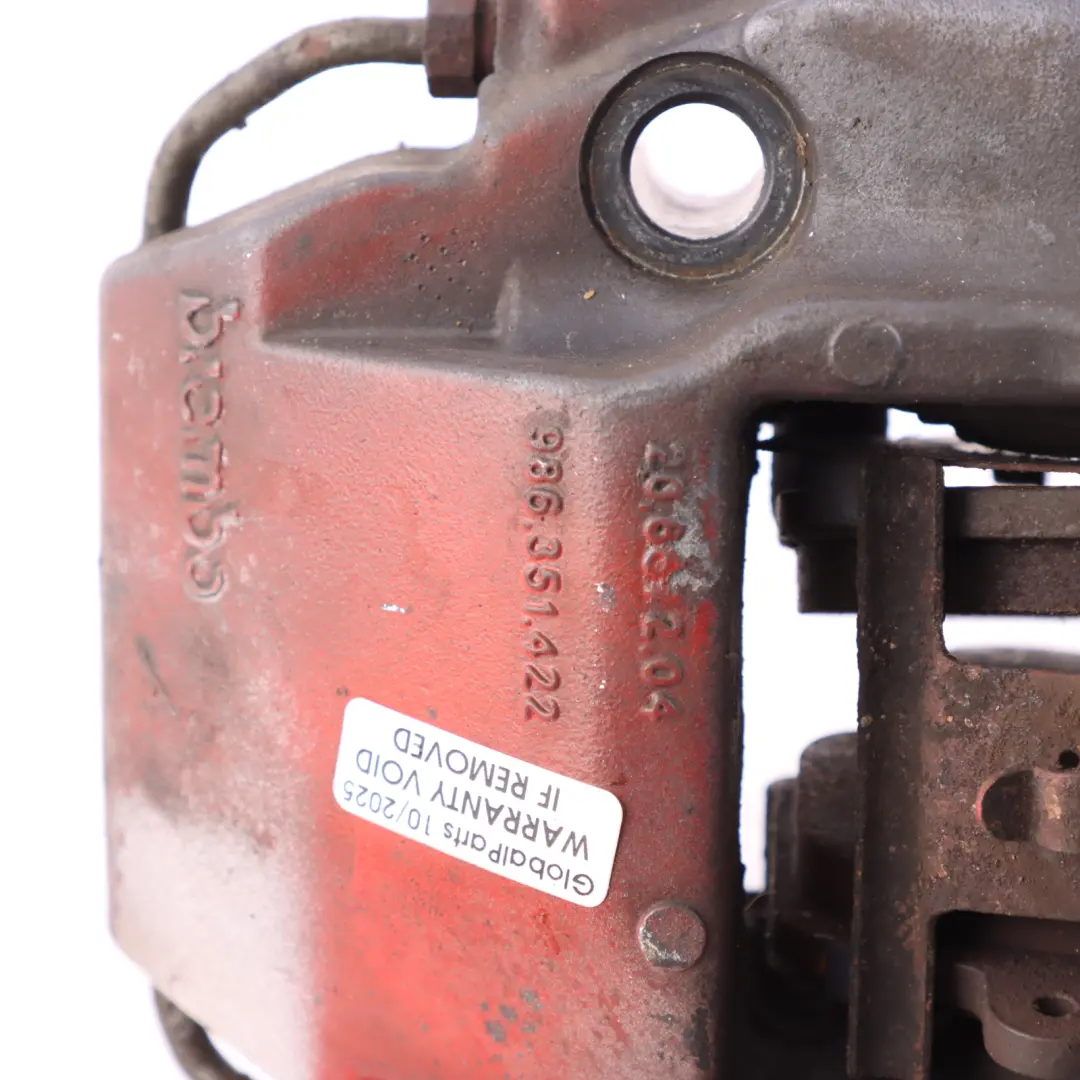 Porsche Boxster 986 2.7 Petrol Front Brake Caliper Housing Right O/S - SKU 98635142203 - Part number 98635142203