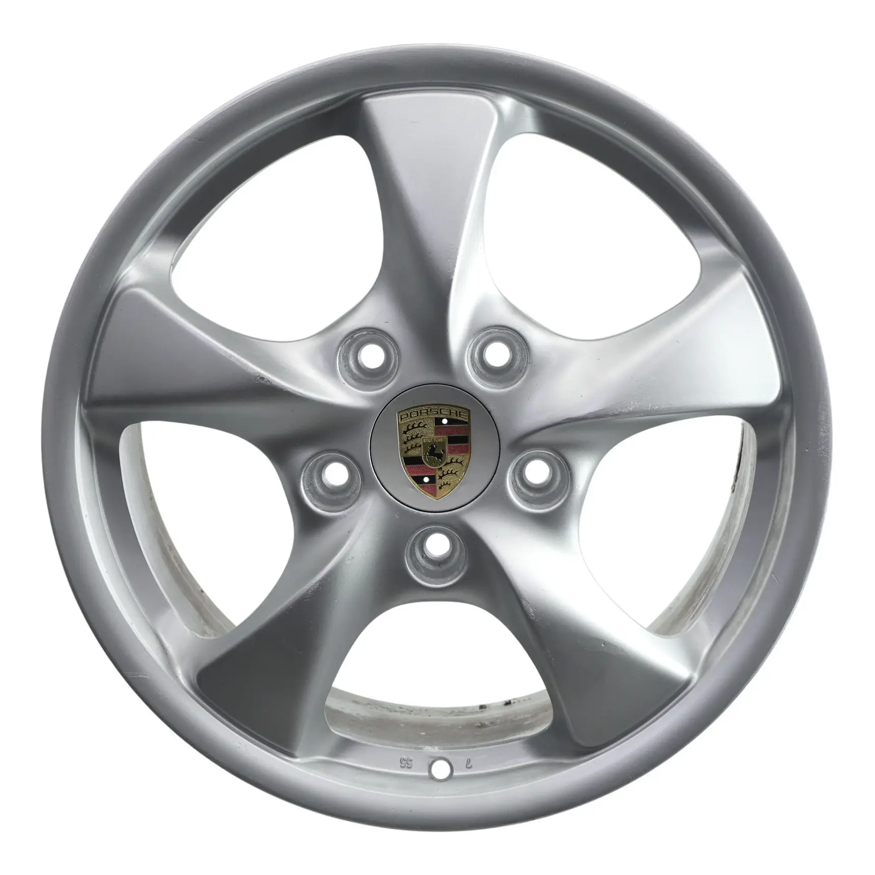 Porsche Boxter 986 Cerchio Anteriore In Lega Argento 17" 7J ET:55 98636212401