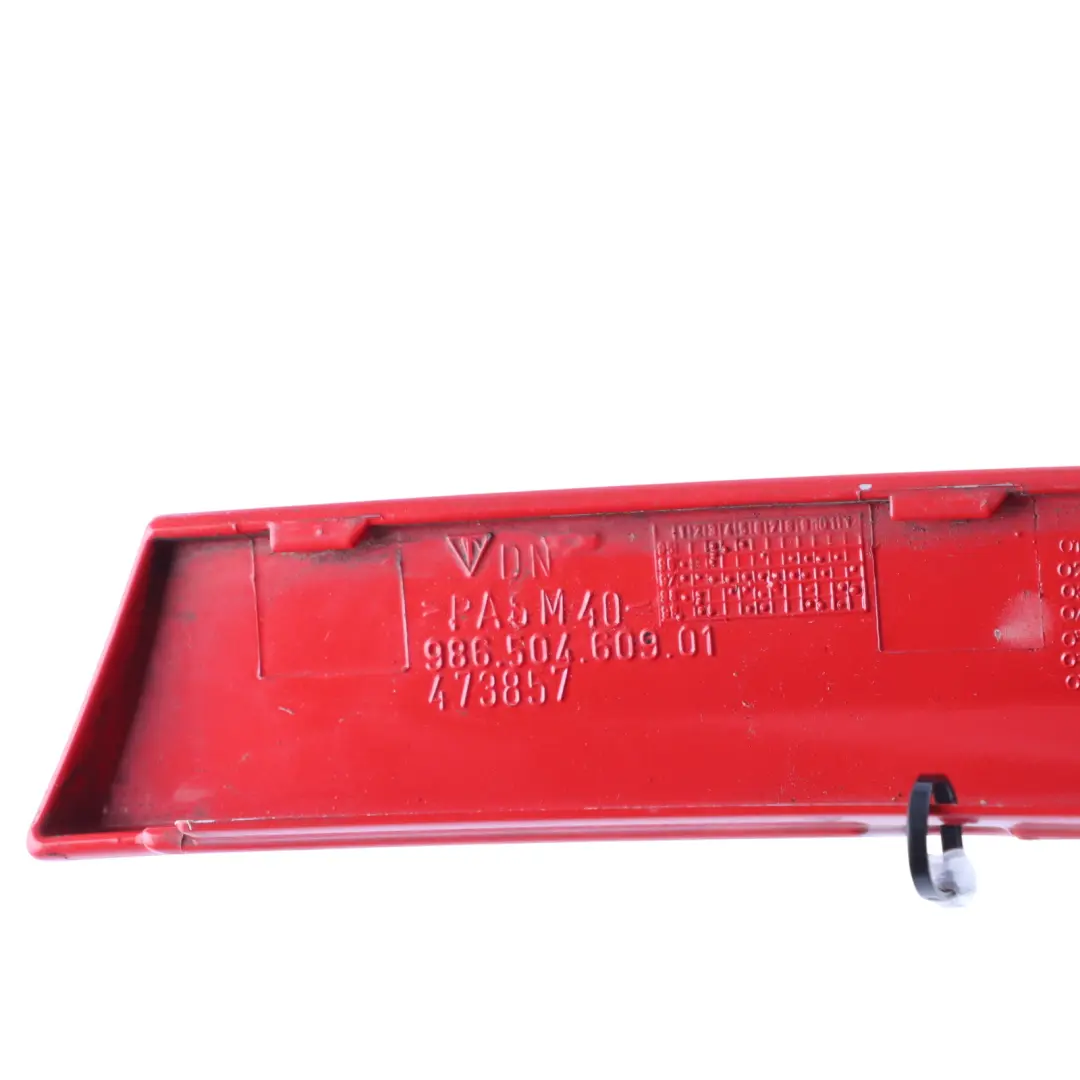 Porsche Boxster 986 Rear Spoiler Boot Trunk Trim Guards Red - 80K 98650460901 - SKU 98650460901-GUR - Part number 98650460901-GUR
