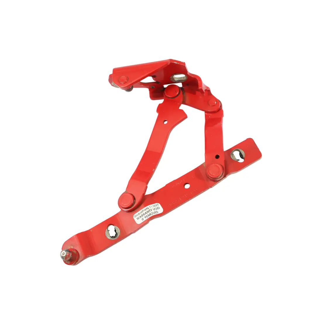 Bonnet Hood Hinge Left N/S Guards Red - 80K to Porsche Boxster 986 with Part number 98651215101 Porsche Boxster 986 Bonnet Hood Hinge Left N/S Guards Red - 80K - SKU 98651215101-GUR - Part number 98651215101