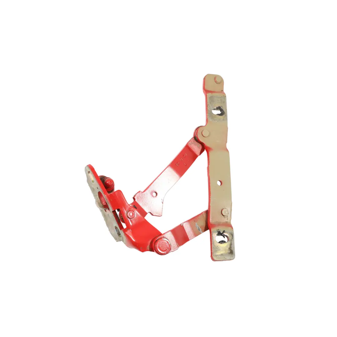 Porsche Boxster 986 Motor Hauben Scharnier Links Indisch Rot - 80K - SKU 98651215101-GUR - Teilenummer 98651215101