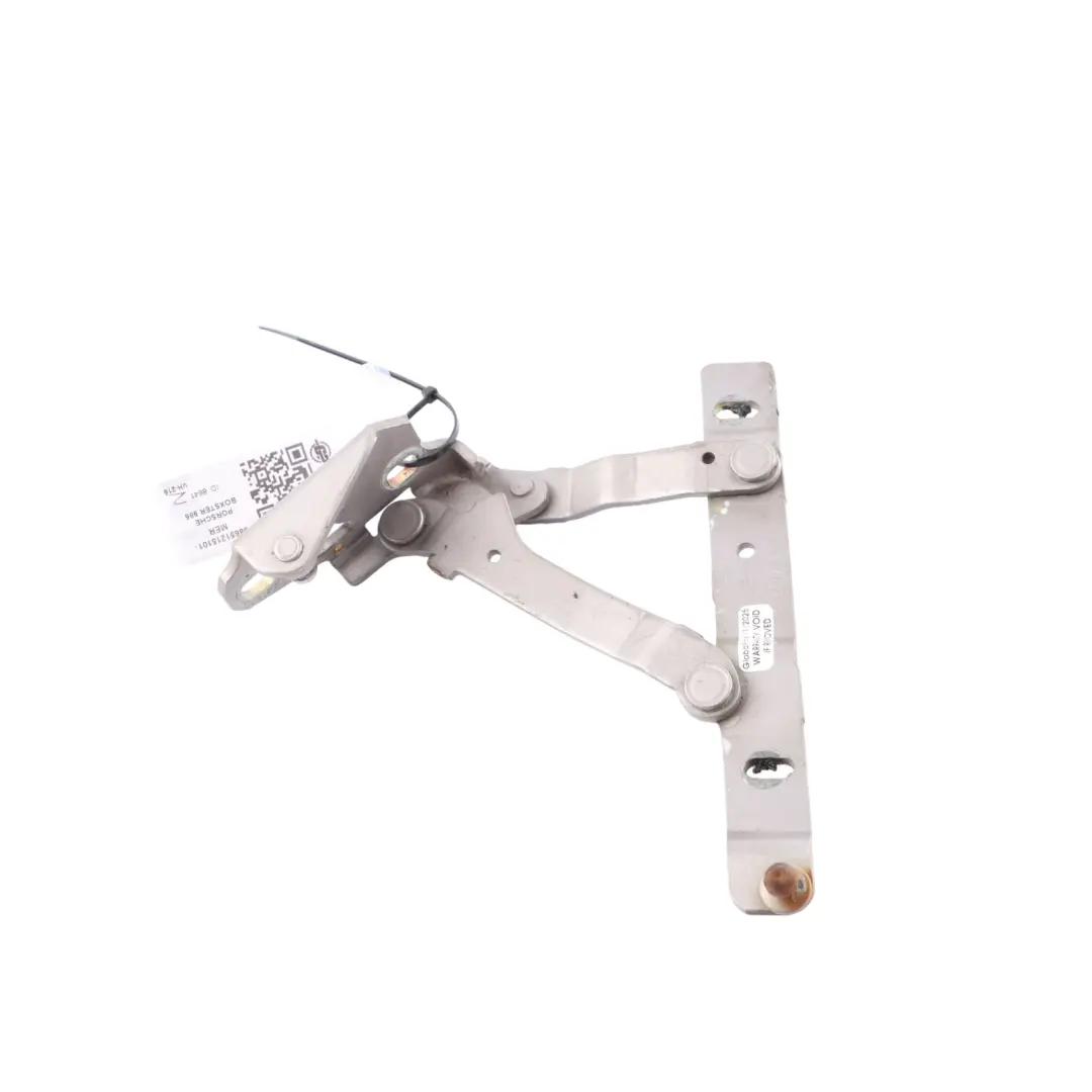 Porsche Boxster 986 Rear Boot Hood Hinge Left N/S Meridian - 6A7 - SKU 98651215101-MER - Part number 98651215101