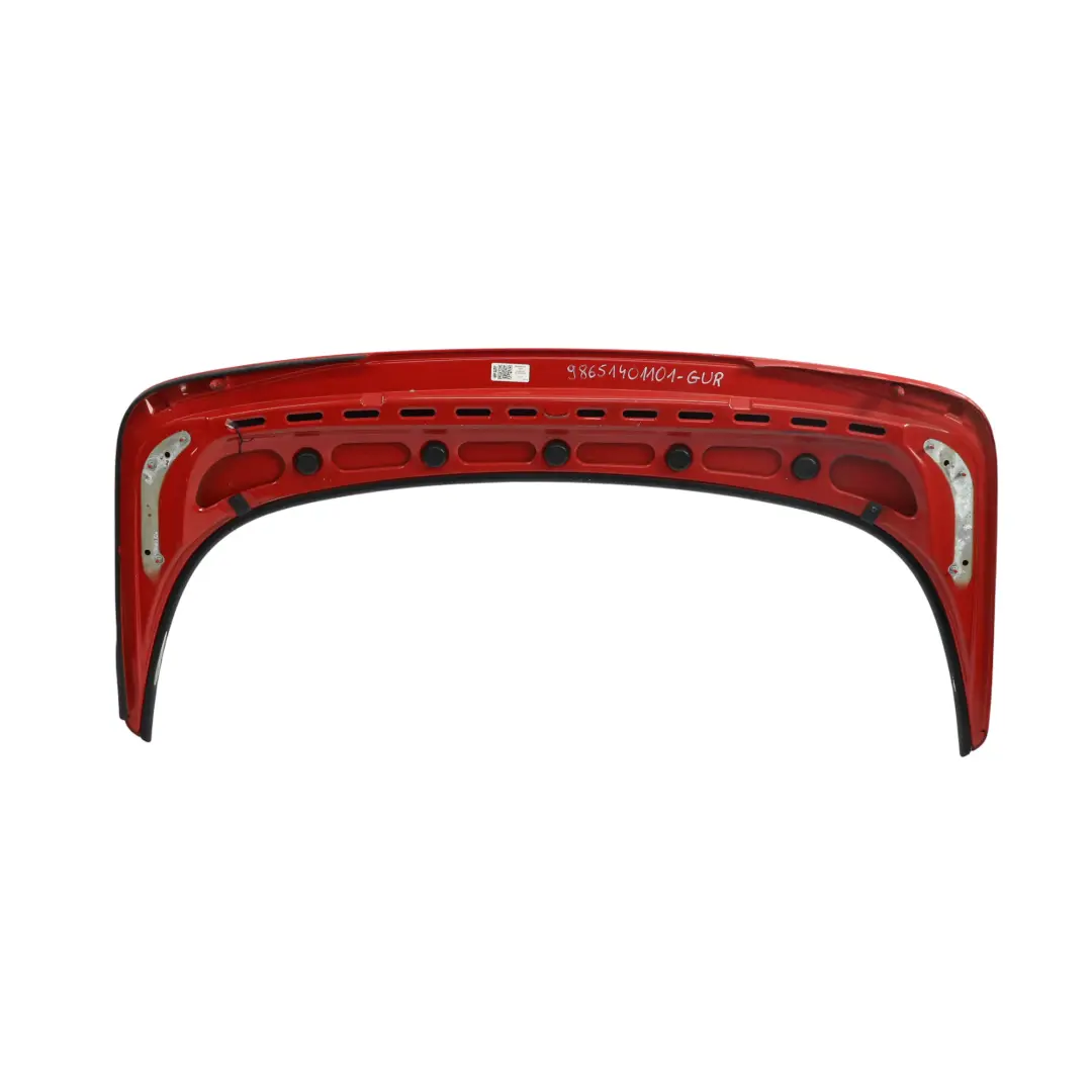 Porsche Boxster 986 Osłona Pokrywa Schowka Dachu Składanego Guards Red 80K - SKU 98651401101-GUR - Numer Części 98651401101