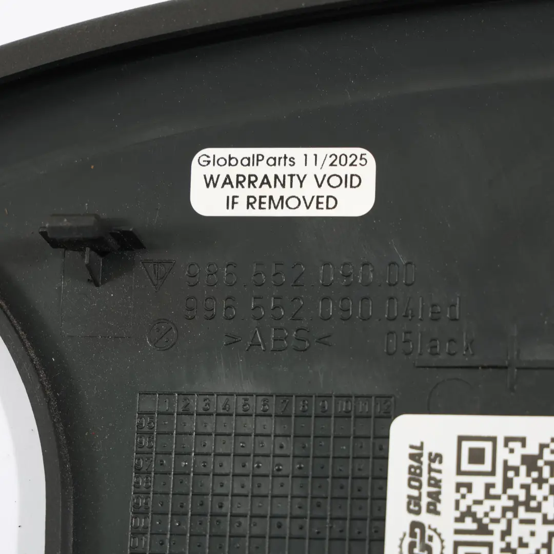 Porsche Boxster 986 Centre Console Trim Cover Panel Front Right O/S 98655208900 - SKU 98655209000 - Part number 98655209000