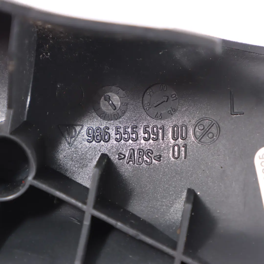 Porsche Boxster 986 Door Handle Cover Trim Black Front Left N/S 98655559100 - SKU 98655559101 - Part number 98655559101