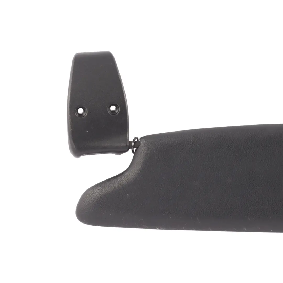 Sun Visor Trim Panel Front Right O/S Black to Porsche Boxster 986 with Part number 98656160800 Porsche Boxster 986 Sun Visor Trim Panel Front Right O/S Black - SKU 98656160800 - Part number 98656160800