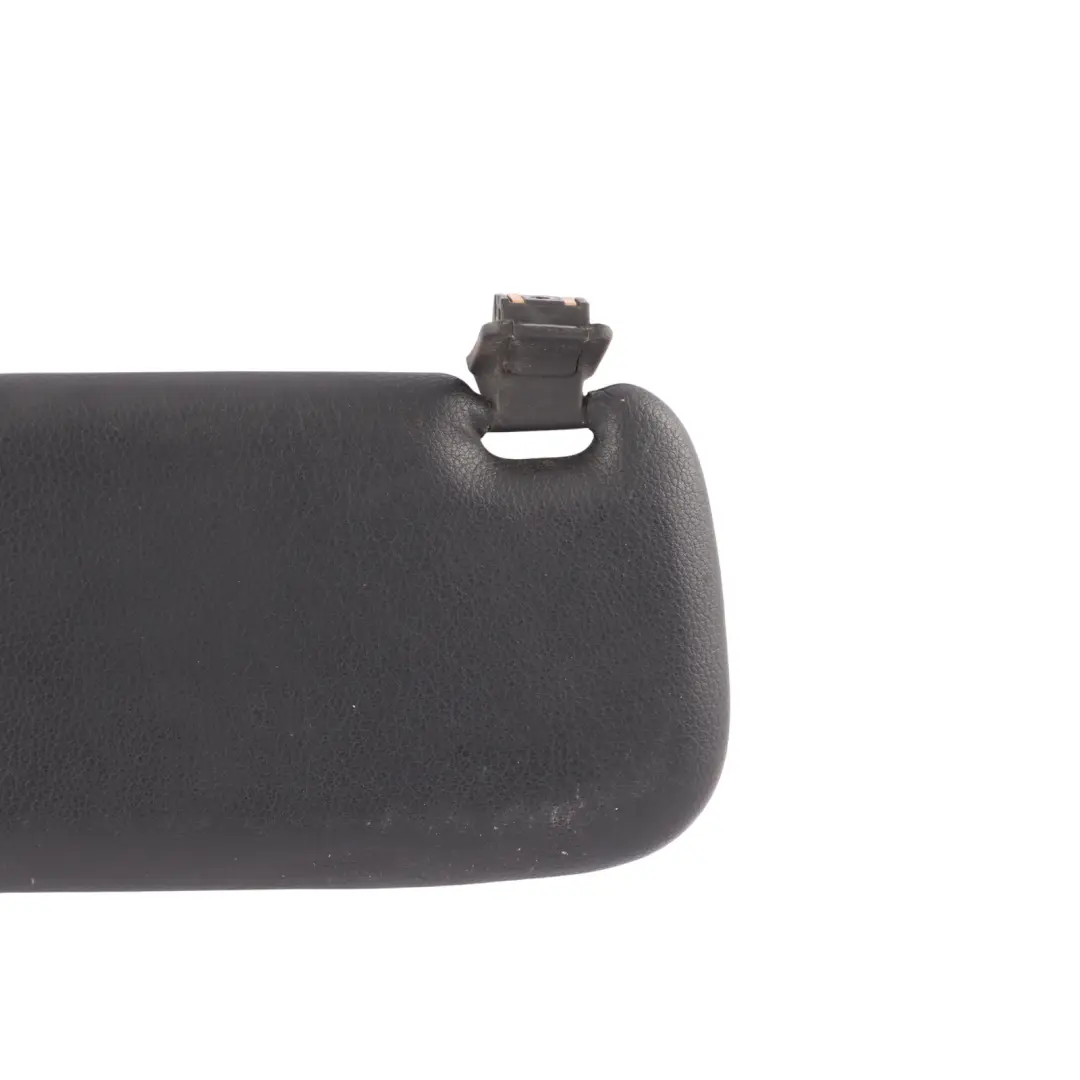 Sun Visor Trim Panel Front Right O/S Black to Porsche Boxster 986 with Part number 98656160800 Porsche Boxster 986 Sun Visor Trim Panel Front Right O/S Black - SKU 98656160800 - Part number 98656160800