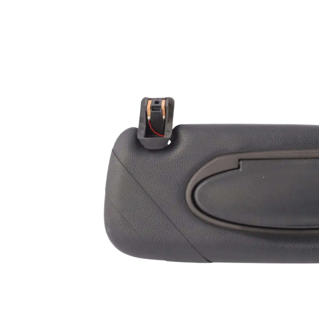 Sun Visor Trim Panel Front Right O/S Black to Porsche Boxster 986 with Part number 98656160800 Porsche Boxster 986 Sun Visor Trim Panel Front Right O/S Black - SKU 98656160800 - Part number 98656160800