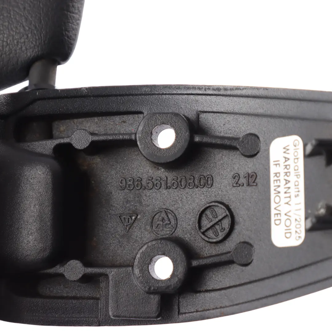 Sun Visor Trim Panel Front Right O/S Black to Porsche Boxster 986 with Part number 98656160800 Porsche Boxster 986 Sun Visor Trim Panel Front Right O/S Black - SKU 98656160800 - Part number 98656160800