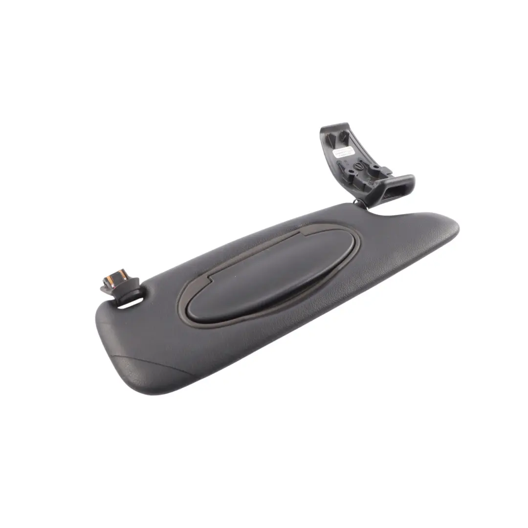 Sun Visor Trim Panel Front Right O/S Black to Porsche Boxster 986 with Part number 98656160800 Porsche Boxster 986 Sun Visor Trim Panel Front Right O/S Black - SKU 98656160800 - Part number 98656160800