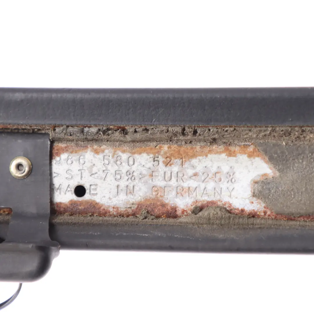 Roll Over Bar Centre Trim Liner Leather Black 986580521 to Porsche Boxster 986 with Part number 98658052105 Porsche Boxster 986 Roll Over Bar Centre Trim Liner Leather Black 986580521 - SKU 98658052105 - Part number 98658052105