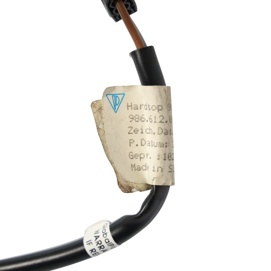 Porsche Boxster 986 Cableado Cableado Ventana Trasera Calefactada - SKU 98661208300 - Número de pieza 98661208300