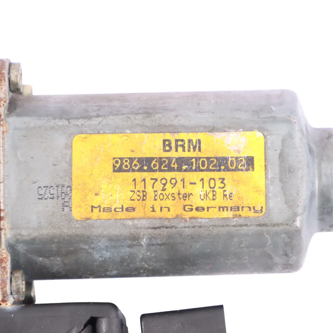 Window Lifter Regulator Motor Control Unit to Porsche Boxster 986 with Part number 98662410102 Porsche Boxster 986 Window Lifter Regulator Motor Control Unit - SKU 98662410202 - Part number 98662410102