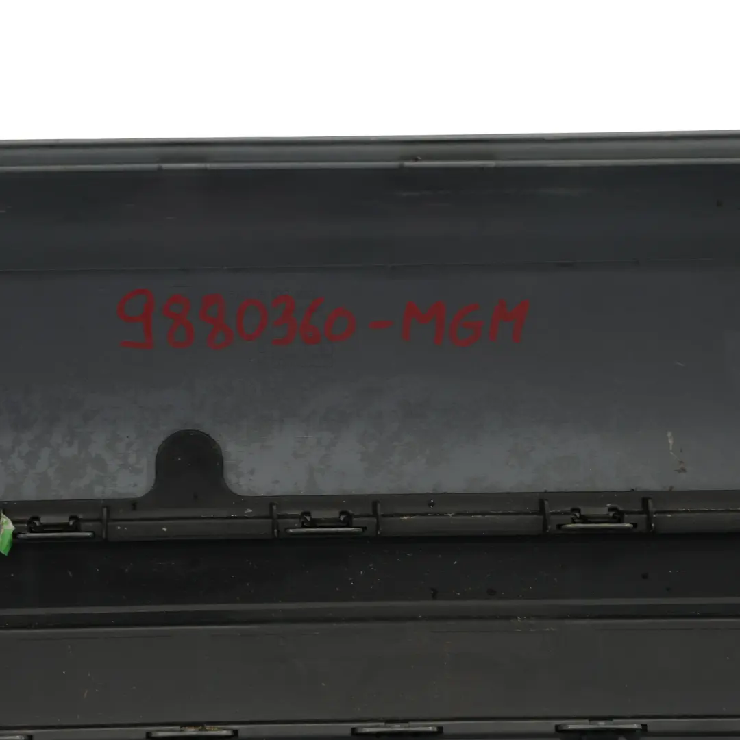 Bumper Rear Trim Panel JCW PDC Moonwalk Grey - B71 to Mini F60 LCI Countryman with Part number 9880360 Mini F60 LCI Countryman Bumper Rear Trim Panel JCW PDC Moonwalk Grey - B71 - SKU 9880360-MGM - Part number 9880360