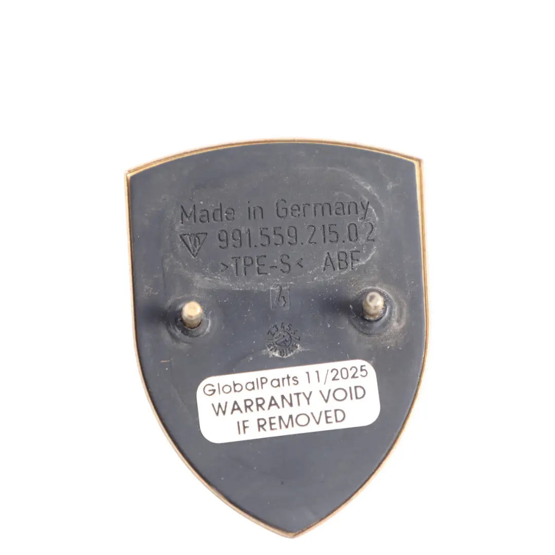 Porsche Macan 95B Front Bonnet Logo Emblem Badge Mark - SKU 99155921502 - Part number 99155921502