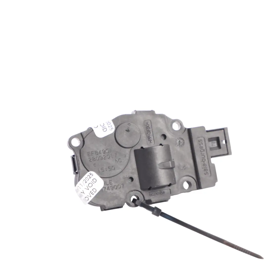 Compuerta Calefacción Actuador para Porsche Macan 95B Motor con número de pieza 99162442502 Porsche Macan 95B Motor Compuerta Calefacción Actuador - SKU 99162442502 - Número de pieza 99162442502