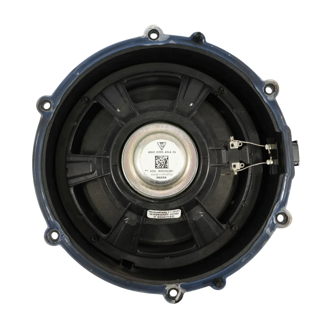 Basse Haut-Parleur Arrière Gauche Droite pour Porsche Macan 95B Porte à propos du numéro de pièce 992035454G Porsche Macan 95B Porte Basse Haut-Parleur Arrière Gauche Droite - SKU 992035454G - Numéro de pièce 992035454G