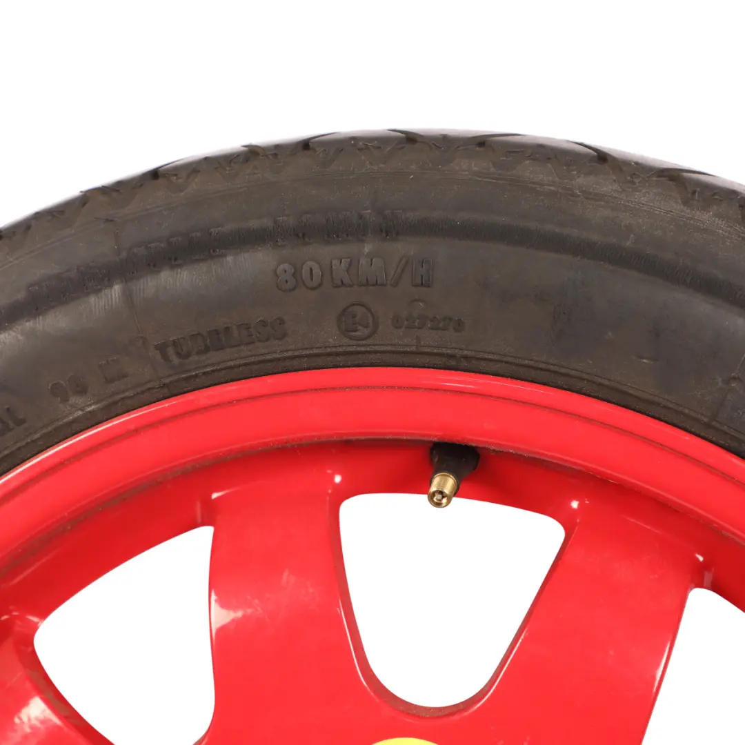 Porsche Boxster 986 Space Saver Spare Wheel 17" 3.5J ET:19 Bag Cover - SKU 99636213001 - Part number 99636213001