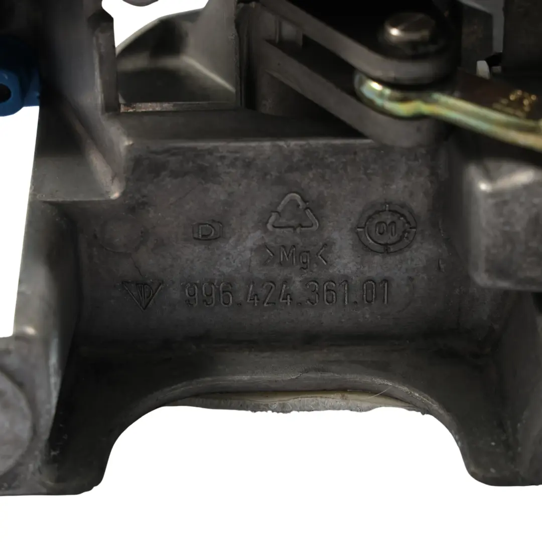 Porsche Boxster 986 Leva Freno A Mano In Pelle Nera - SKU 99642405301 - Numero di parte 99642405301