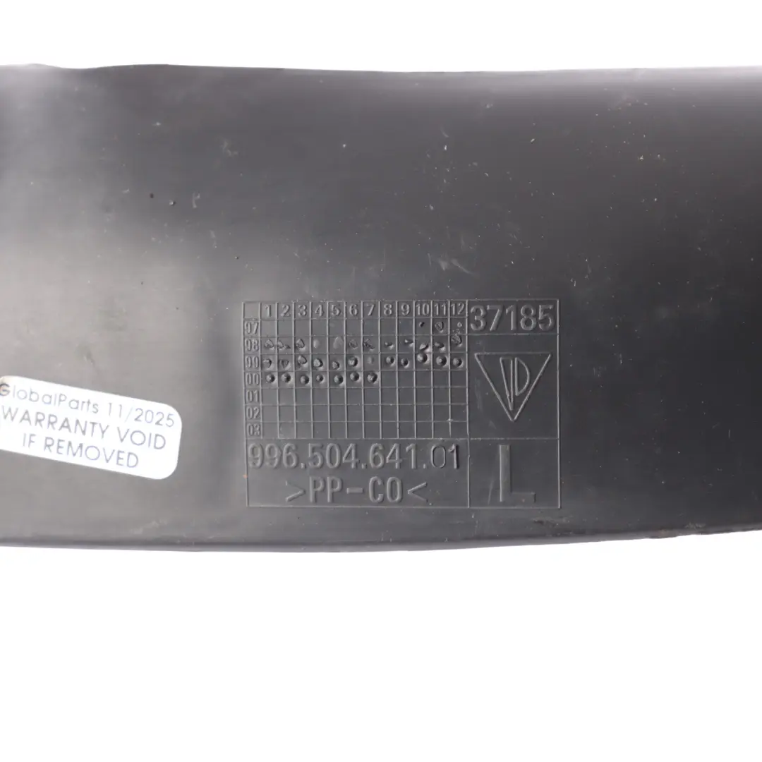 Porsche Boxster 986 Door Hinge Trim Cover Side Wing Left N/S - SKU 996504641 - Part number 996504641