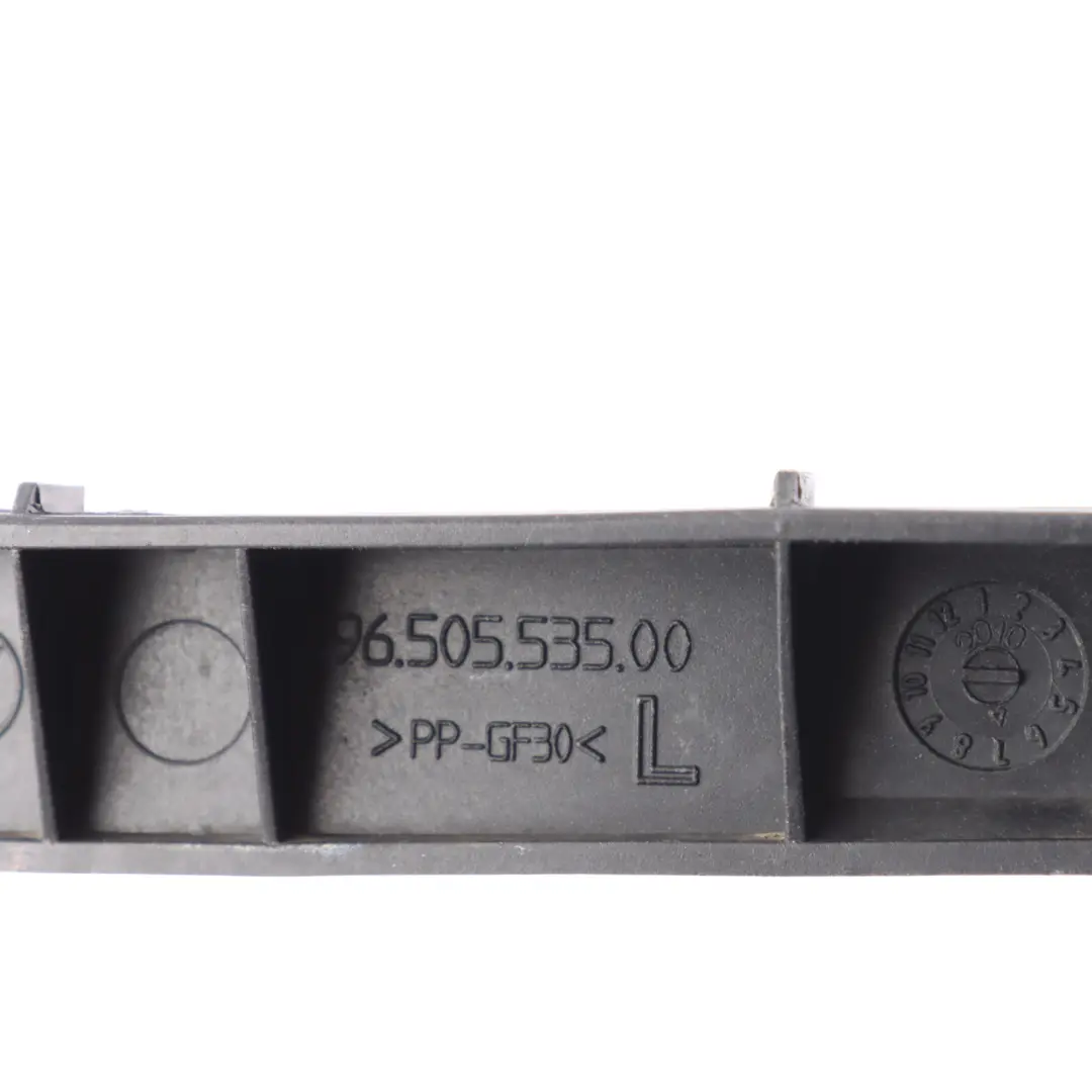 Front Bumper Support Rail Bracket Cover Left N/S to Porsche Boxster 986 with Part number 996505535 Porsche Boxster 986 Front Bumper Support Rail Bracket Cover Left N/S - SKU 996505535 - Part number 996505535