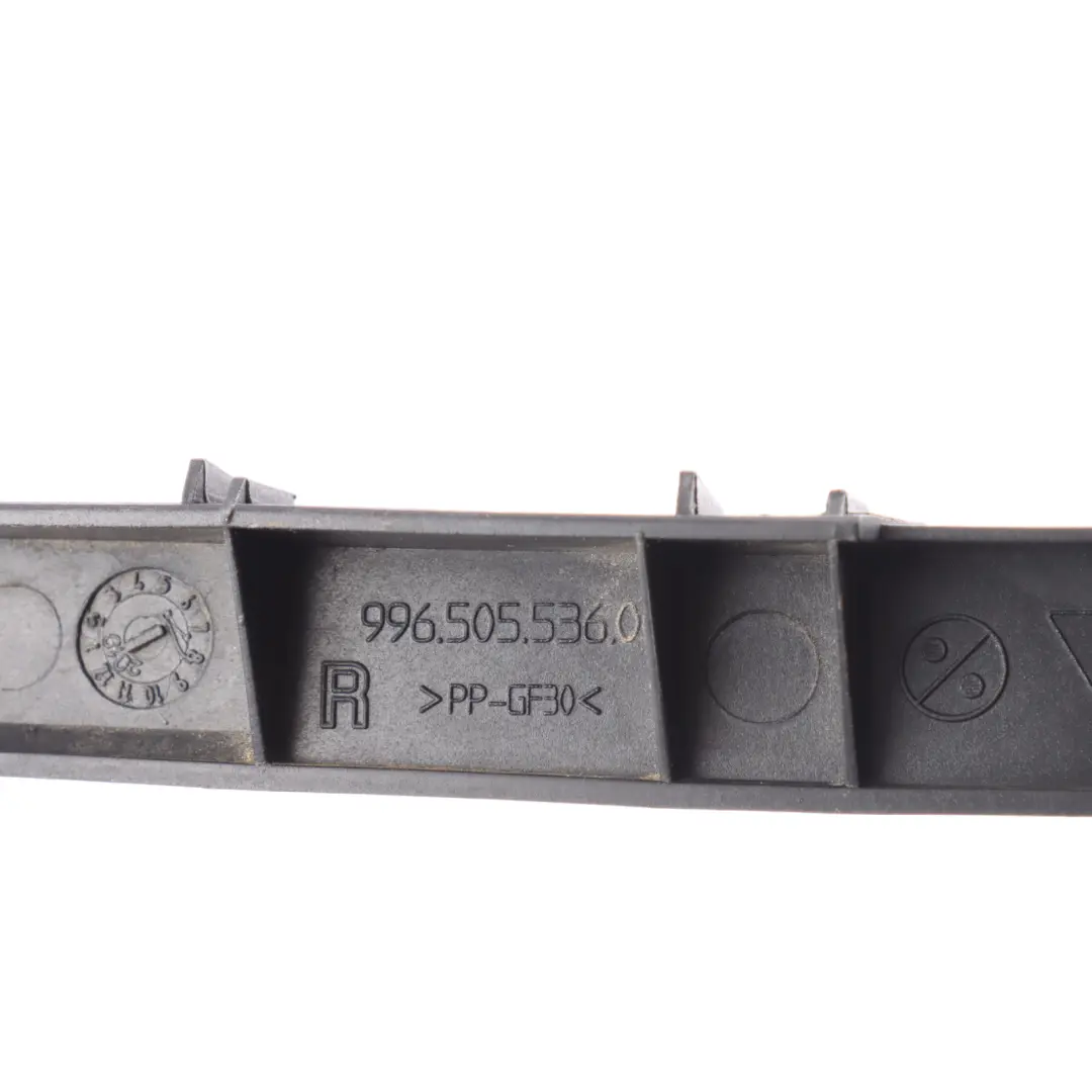 Porsche Boxster 986 Front Bumper Support Rail Bracket Cover Right O/S - SKU 996505536 - Part number 996505536