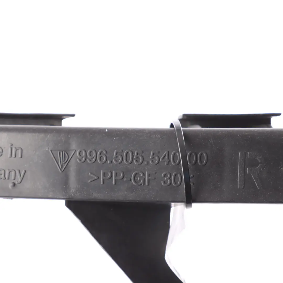 Front Bumper Bracekt Carrier Holder Right O/S to Porsche Boxster 986 with Part number 996505540 Porsche Boxster 986 Front Bumper Bracekt Carrier Holder Right O/S - SKU 996505540 - Part number 996505540