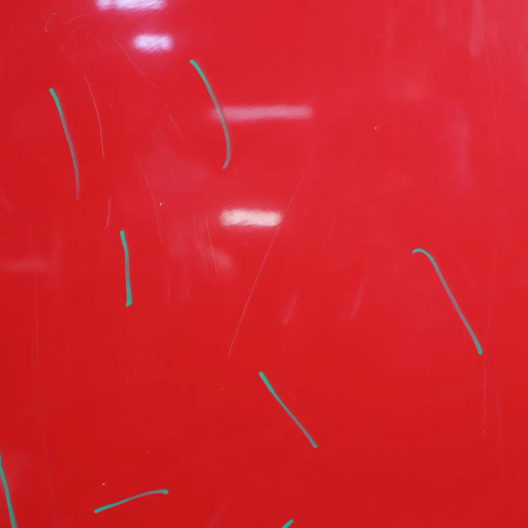 Porsche Boxster 986 Hood Bonnet Trim Panel Engine Cover Guards Red - 80K - SKU 99651101102-GUR - Part number 99651101102