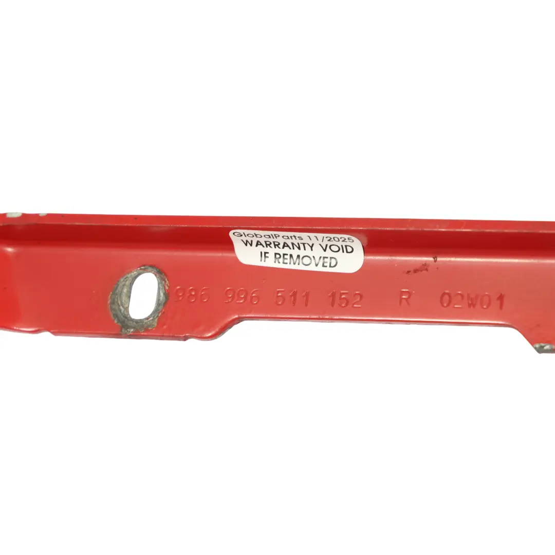 Bonnet Hood Hinge Right O/S Guards Red - 80K 986996511152 to Porsche Boxster 986 with Part number 99651115201-GUR Porsche Boxster 986 Bonnet Hood Hinge Right O/S Guards Red - 80K 986996511152 - SKU 99651115201-GUR - Part number 99651115201-GUR