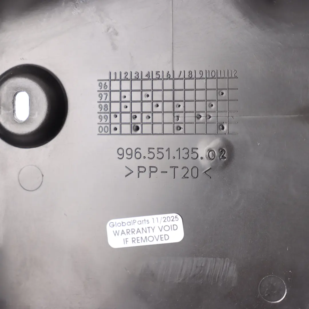 Porsche Boxster 986 Bonnet Interior Side Trim Cover Panel Left N/S - SKU 99655113502 - Part number 99655113502